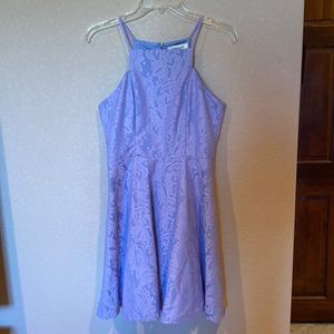Francesca’s purple size small formal dress